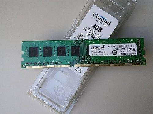 Crucial 4GB PC3L-12800 DDR3-1600MHz RAM CT51264BA160B