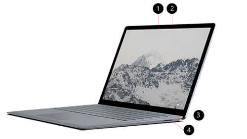 Microsoft Surface Laptop 2- 1769 (13,5`) Quad Core i5 /8 GB/256 GB nvme SSD/Windows 11 pro(UHD 620)