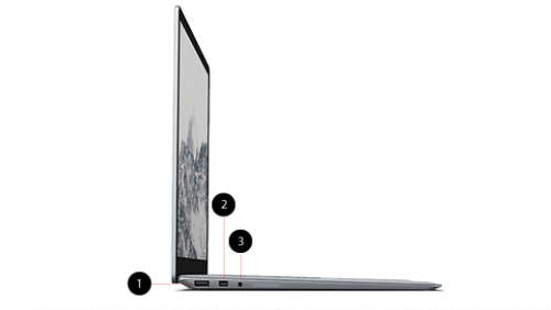 Microsoft Surface Laptop 2- 1769 (13,5`) Quad Core i5 /8 GB/256 GB nvme SSD/Windows 11 pro(UHD 620)