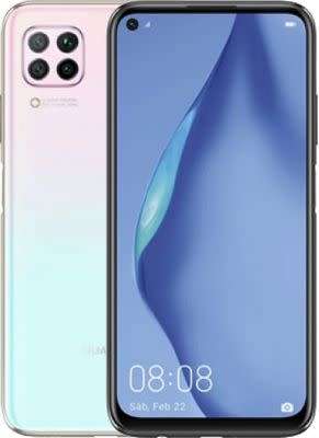 Huawei p40 lite 128gb dual sim - screen protector - light Pink/blue