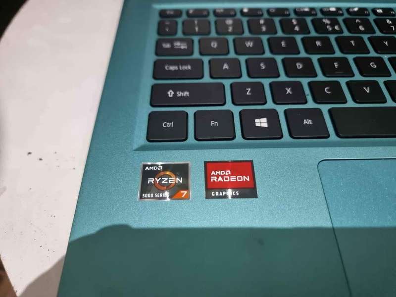 Acer swift 3 sf314 14` amd 8 cores ryzen 7 5700u 512gb nvme ssd 8gb ram windows 10 in the box!!