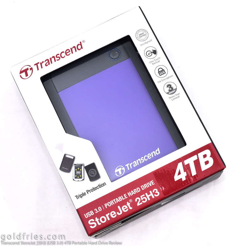 Transcend Storejet 2.5`` External 4TB Hard Drive in the box - GREAT DEALS!!