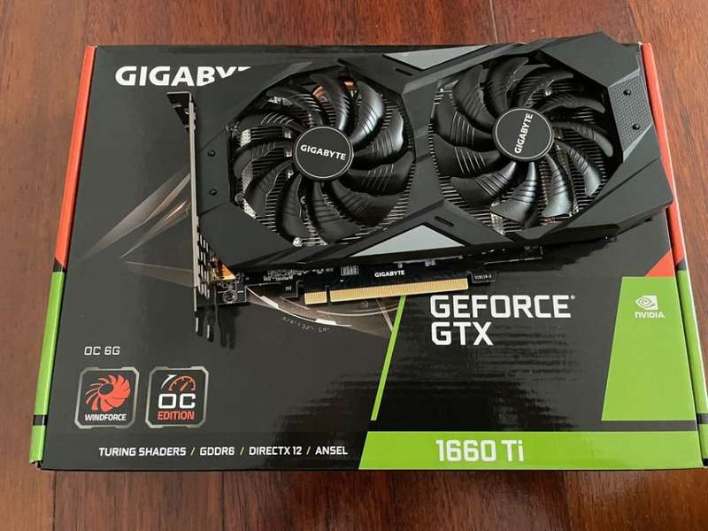 Gigabyte GeForce GTX 1660 Ti OC 6G GV-N166TOC-6GD 6GB GDDR6 192-bit PCI-E 3.0 Desktop Graphics Card!