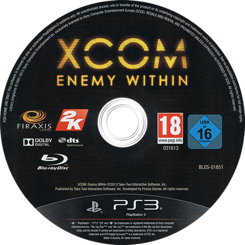 XCOM: Enemy Within - no cover- Ps3 game