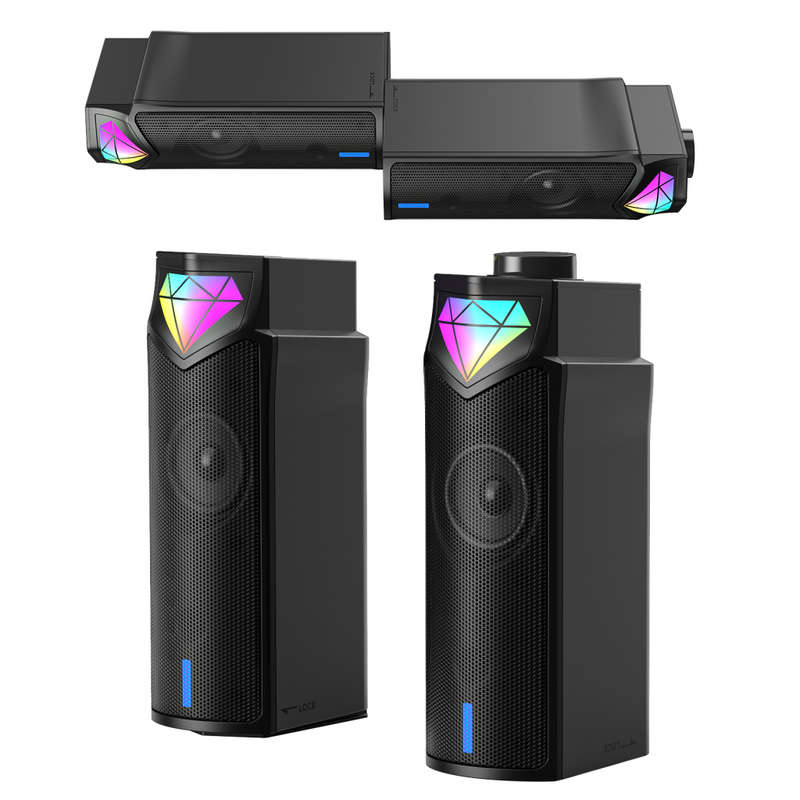 Onikuma L1 USB Powered Desktop Speakers with Bluetooth