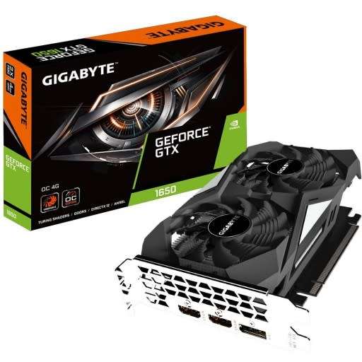Gigabyte GeForce gtx 1650 oc gv-n1650oc-4gd 4gb gddr5 128-bit pci-e 3.0 - desktop graphics card