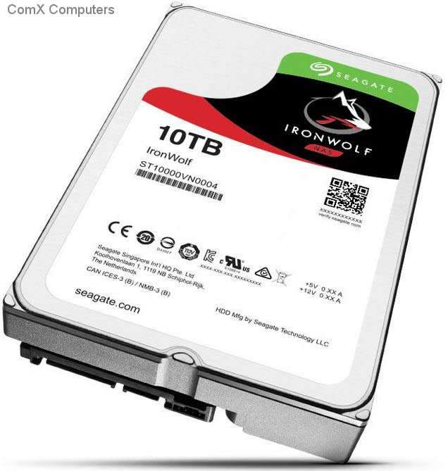 SEAGATE IRONWOLF NAS 10TB SATA 3.5`HDD (ST10000VN0004)