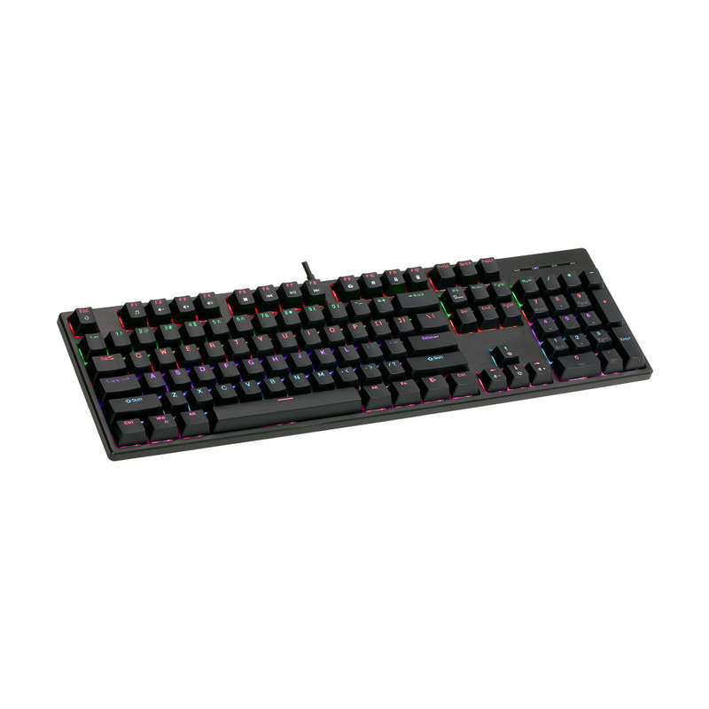 Xtrike gk918 gaming mechanical keyboard - Led backlit - black