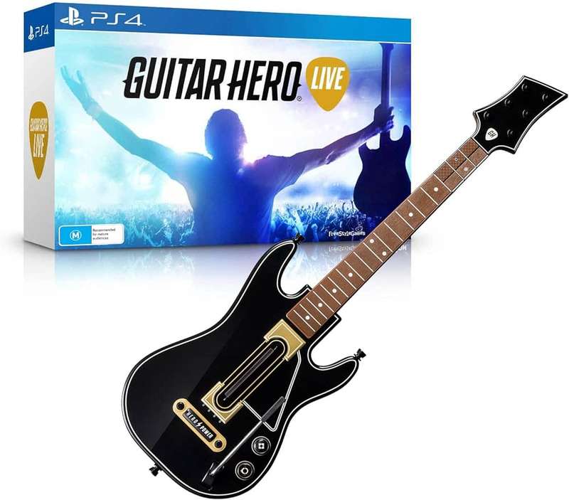 PS3 Guitar Hero Live + Guitar BUNDLE (1X GH GAME 1x GUITAR CONTROLLER) -IN THE BOX!!