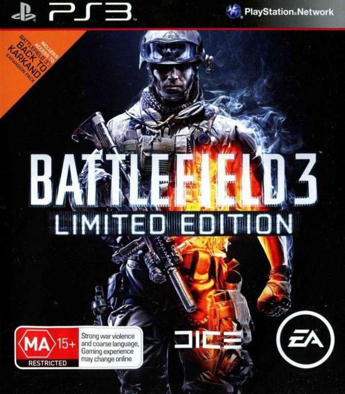 Battlefield 3 limited edition - Ps3 game