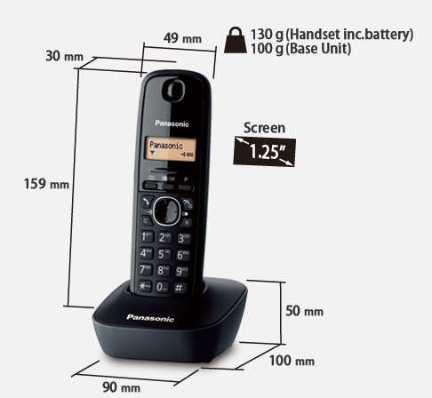 Panasonic Cordless Phone - with batteries
