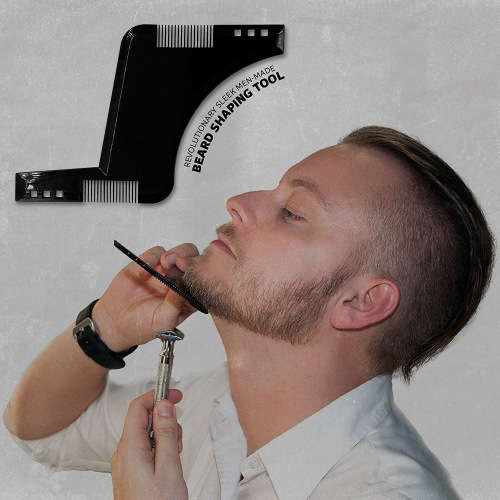 Beard Stencil (Black)