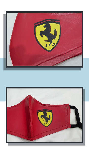 Ferrari Face Mask ***R10 Increments... See Shipping Conditions***