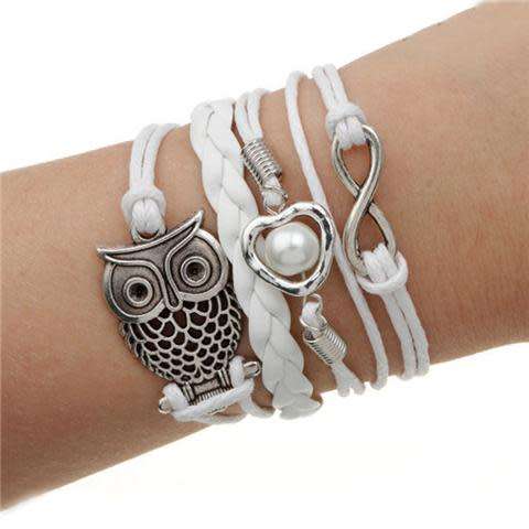 Owl Charm Bracelet