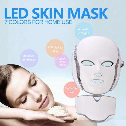 LED `SKIN REJUVENATION` FACE MASK