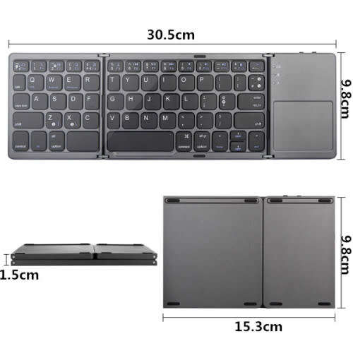 Mini Foldable Bluetooth Keyboard