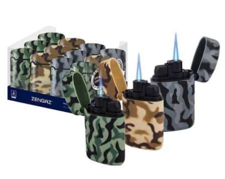 Jet Blaze Camo Lighter