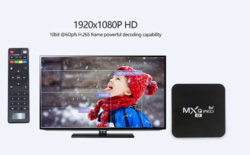 MXQ 4K Pro 5G Android 11.1 TV Box 2022