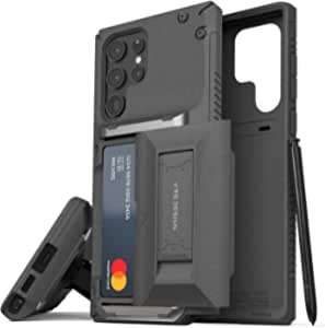 Hybrid HeavyDuty Glide Case with Stand for Samsung Galaxy S22 Ultra