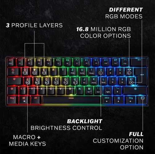 GAMING GK61 Mechanical Gaming Keyboard