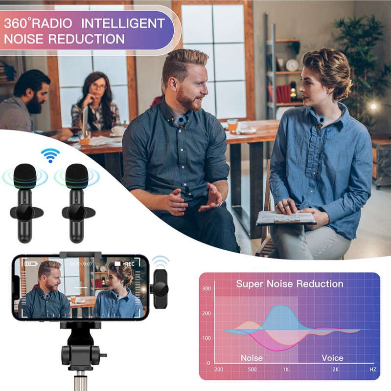 Wireless Microphone for Type- C Phones
