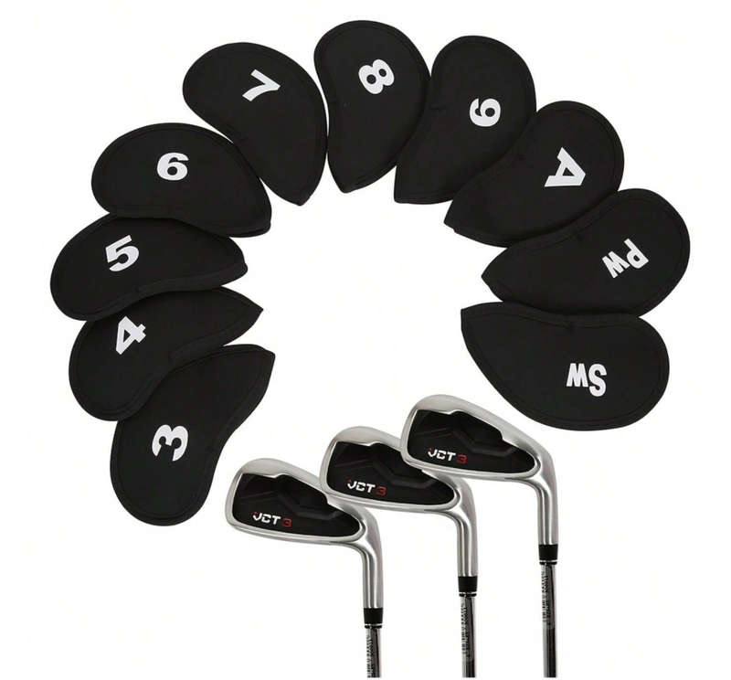 10pcs Golf Club Iron Head Covers