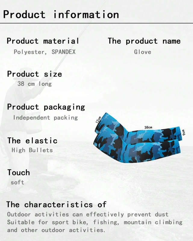 Aqua-X Cool Sleeves (BLUE CAMO)