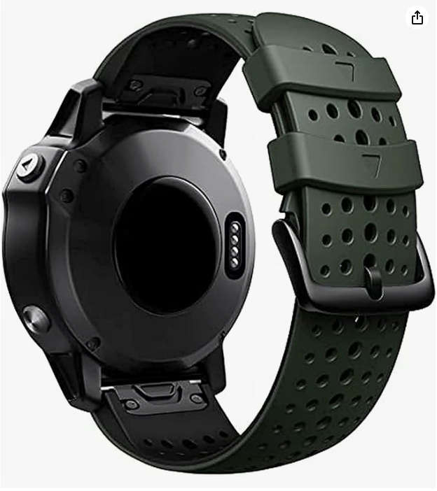 Garmin Fenix ARMY GREEN Strap ***SEE Description***