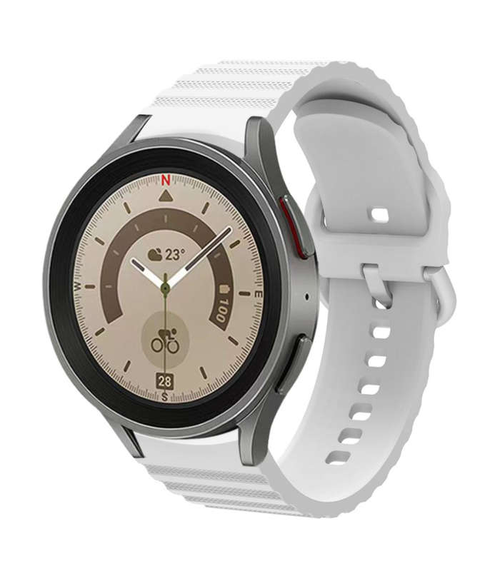 SAMSUNG Galaxy Watch 6 White Wave Strap