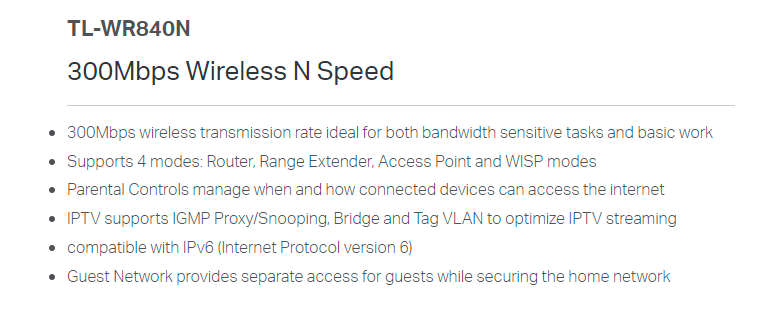 TP-Link Wireless Router