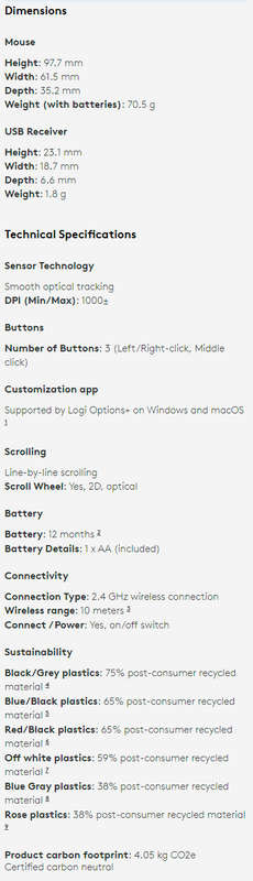 Logitech Wireless Mouse