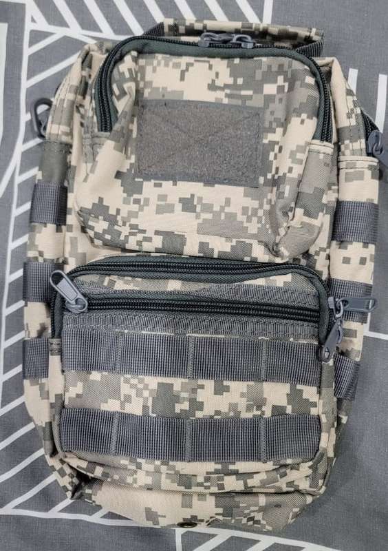 Camo Sachel Bag