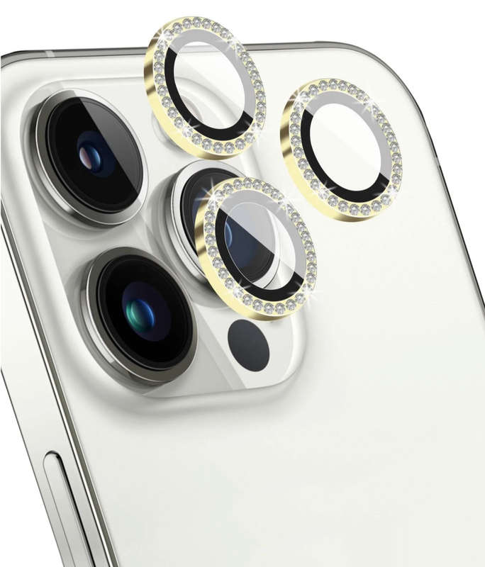 IPhone Gold Diamond Camera Lens Protector (See Description)