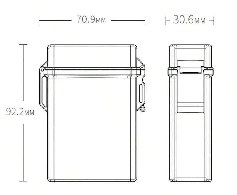 Waterproof Cigarette Case