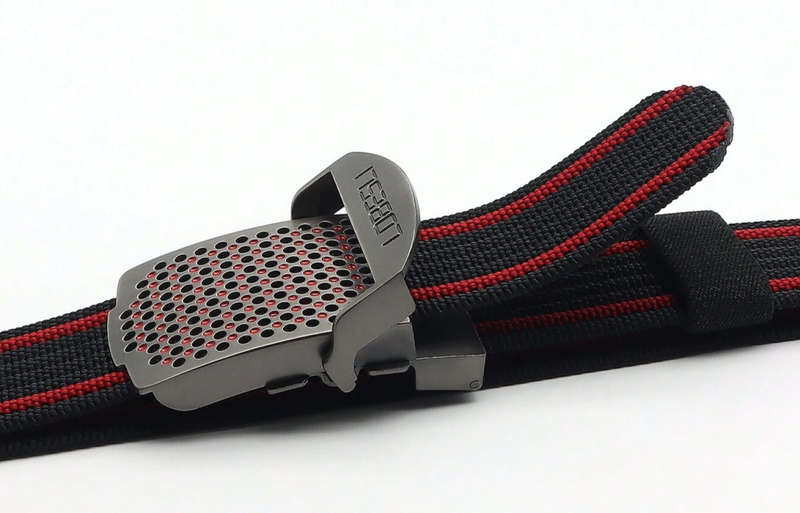 ***GOLF*** Black & Red Nylon Golf Belt