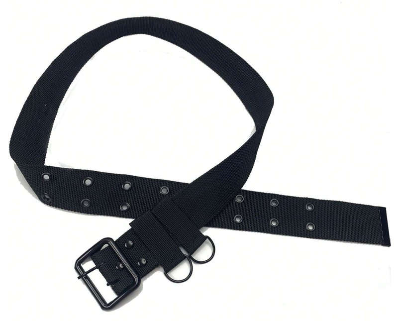 Mens Hunting / Military Double Hole Canvas Belt