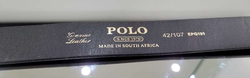 Polo Leather Belt ***Bought from Polo Dubai Mall***