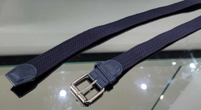 ***GOLF*** Navy Blue Webbed Belt