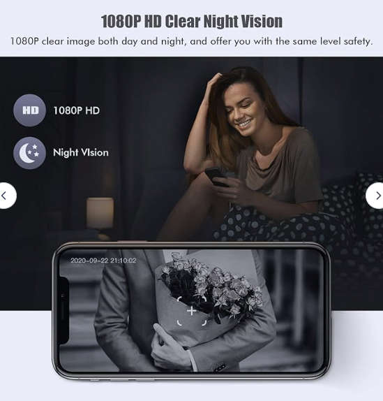 Wireless Smart DoorBell 1080p