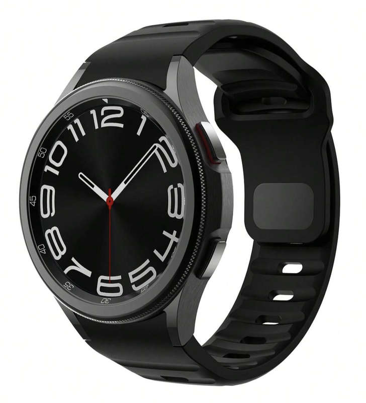 Samsung Watch 6 Wave Buckle Strap (BLACK)