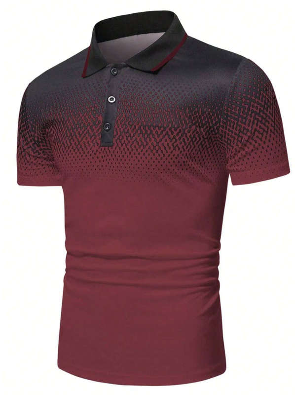 Slim Fit 4XL Mens 3D Printed Golfer