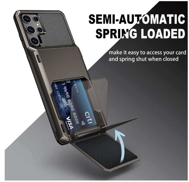 Samsung S22 Ultra Flip Card Case
