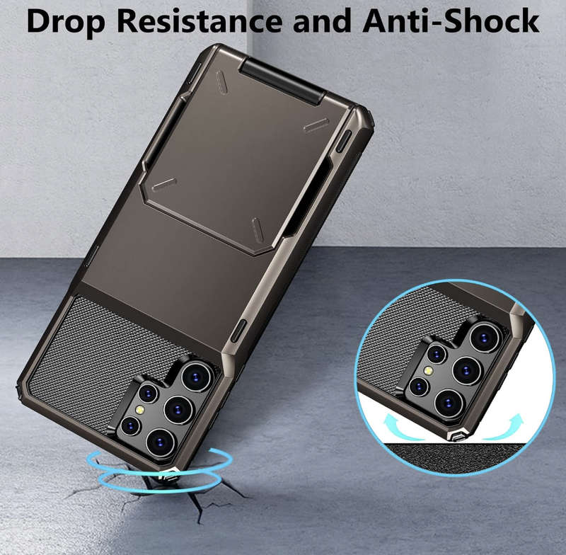 Samsung S22 Ultra Flip Card Case