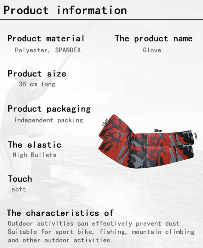 Aqua-X Cool Sleeves (RED CAMO)