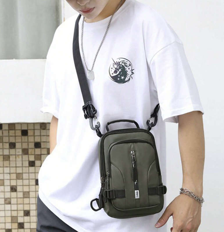 Army Green Crossbody Slingbag ***Bought in Abu Dhabi***