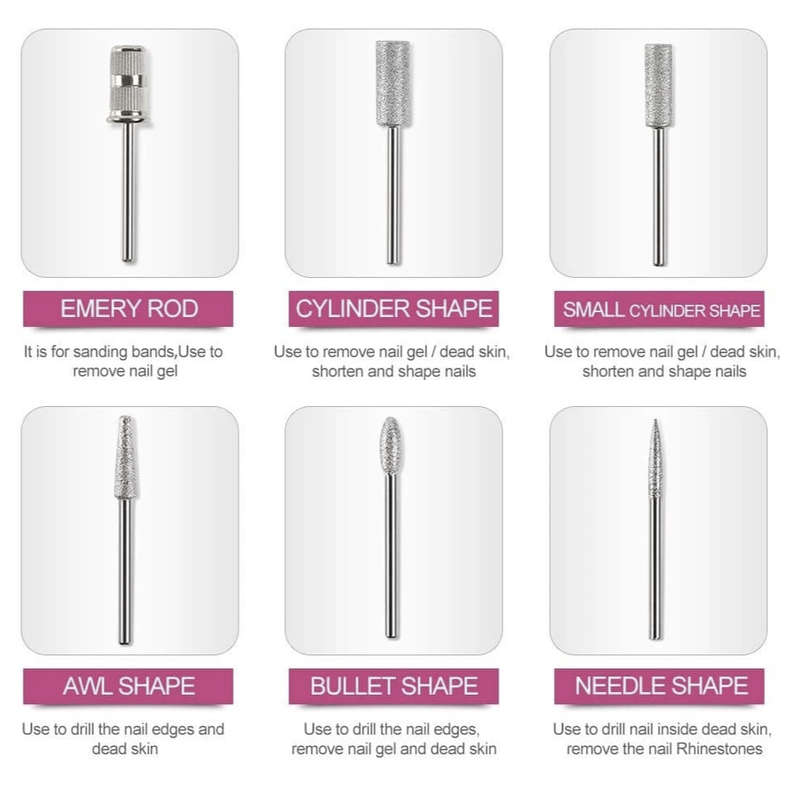 Electric Finger Nail Artistry / Filing Set