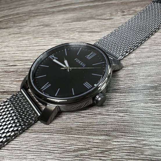 Fossil Rhett Smoke Stainless Steel Watch ***Bought in Abu Dhabi***