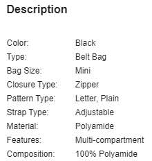 Multifunction Nylon Holster (Black)