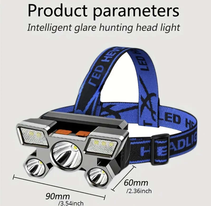 5 LED Headlight