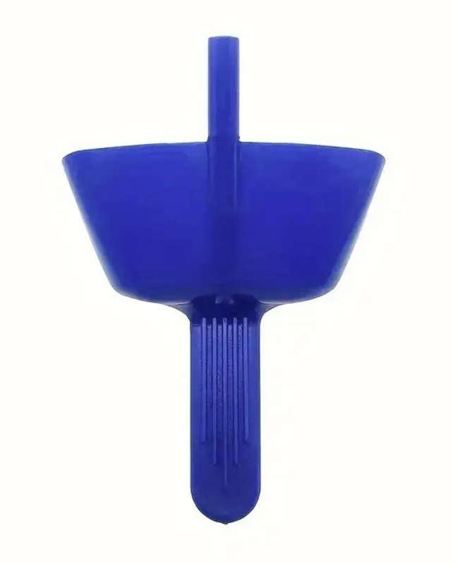 No Drip Popsicle / Ice Cream Stick Holder with Straw (BLUE)
